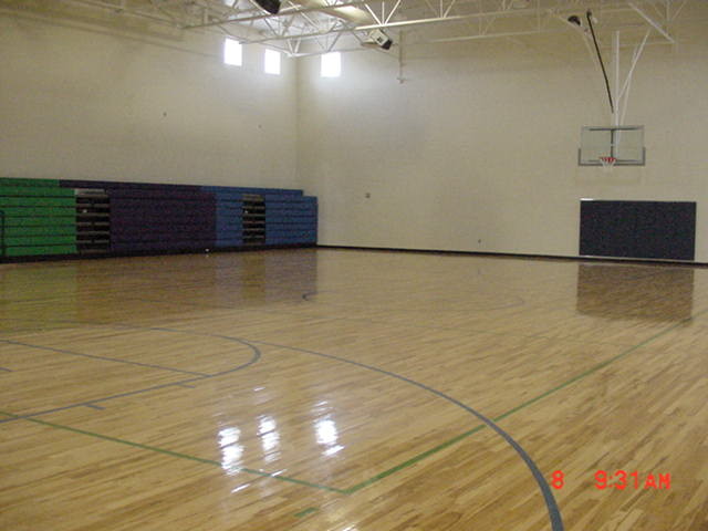 New gym at Munson Primary